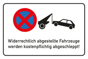 Parken Verboten Schild