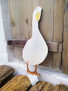 Schild Dekofigur Gans