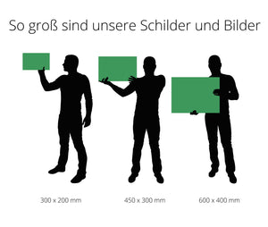 Gäste Parkplatz - Schild - 4 mm  Alu Verbundplatte