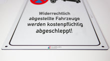 Laden Sie das Bild in den Galerie-Viewer, Ausgang freihalten - Schild - 4 mm Alu Verbundplatte - Hochformat